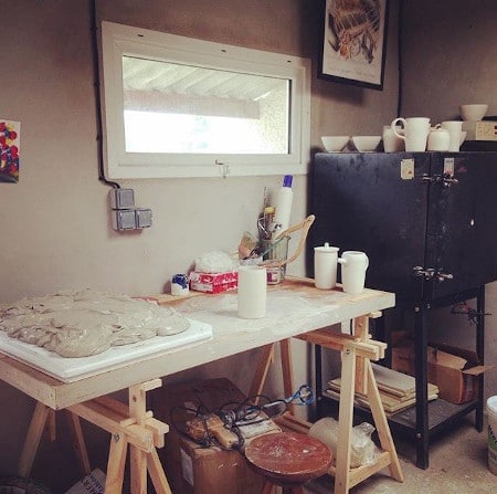 atelier de potier