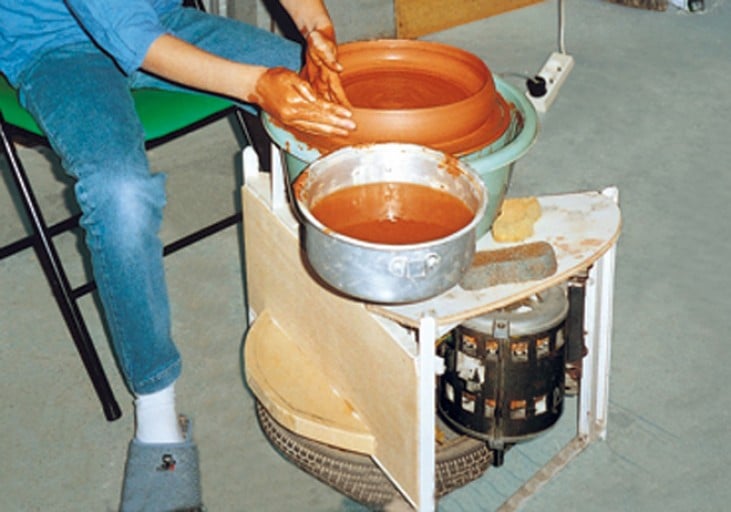 fabriquer tour de potier