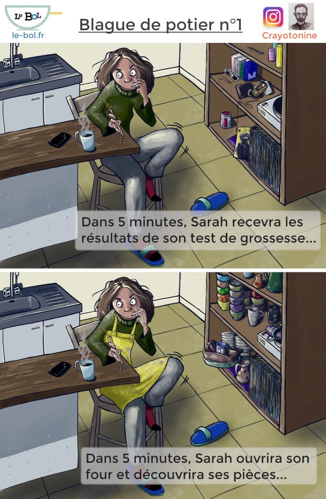 dessin humour poterie ceramique