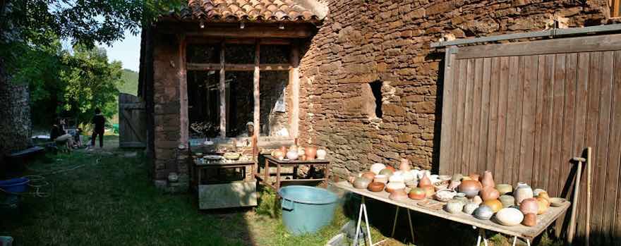 La Poterie de Lucante : mon stage de tournage.