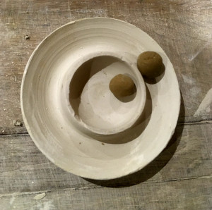 cuisson dans un plat de gres