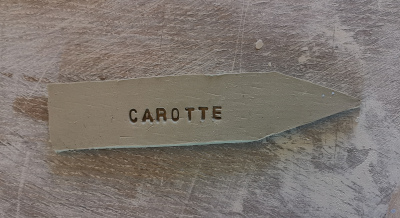 etiquette ceramique pour carotte
