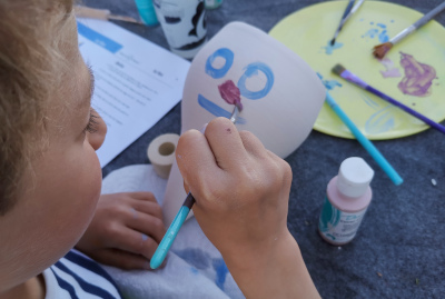 poterie pour enfant peindre oyas