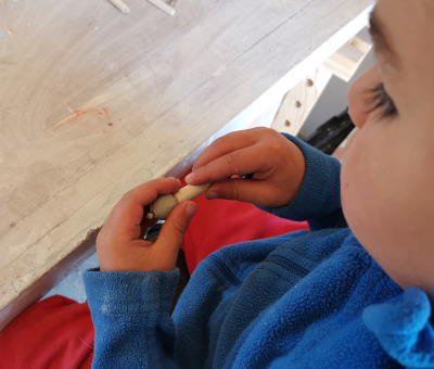 percer boule argile pour collier