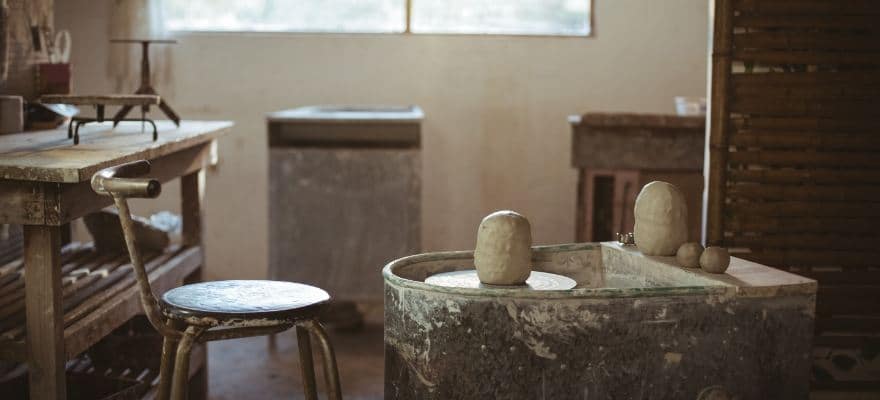 atelier de poterie