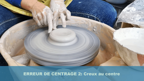 creux au centre