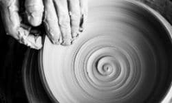 fond d'une pièce en céramique