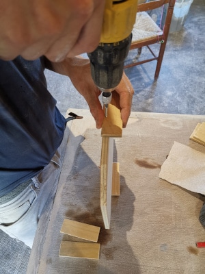 visser les plaquettes