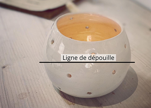 contre dépouille moule platre