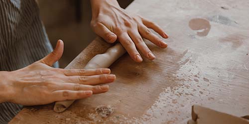 colombin sculpture argile