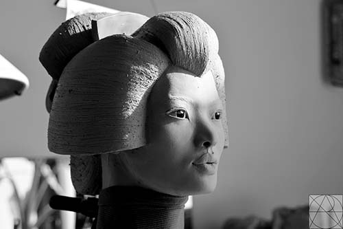 sculpture buste fredange