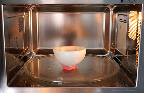 test microonde émail céramique