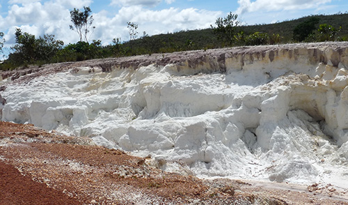 gisement de kaolin
