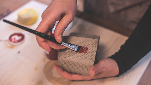 aplat peinture argile