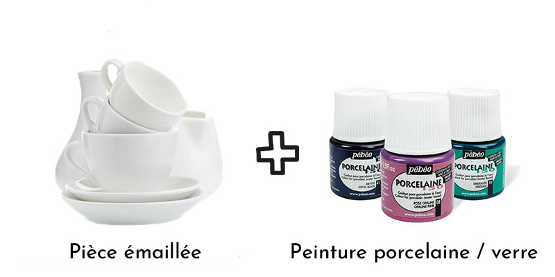 peinture pour porcelaine