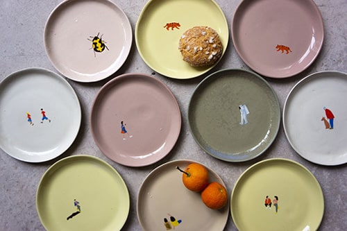 piece ceramique coulee