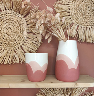 pièces en porcelaine