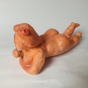 pose de sculpture anatomique