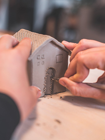 découpe maison argile sans cuisson