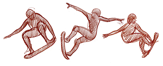 décor skate pour l'amphore