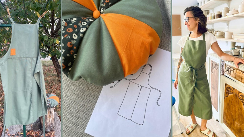 Le tablier de potier