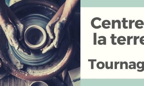 Centrer la terre tournage