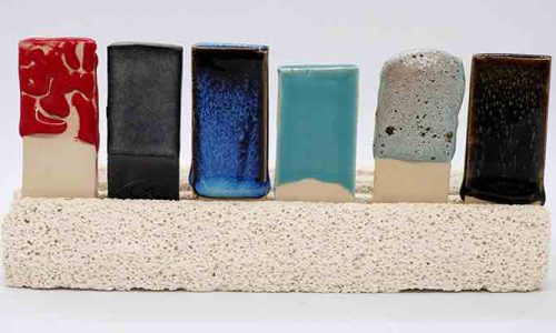 La cuisson d&rsquo;un émail sur céramique